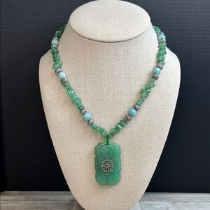 Elegant Jadeite Jade Necklace